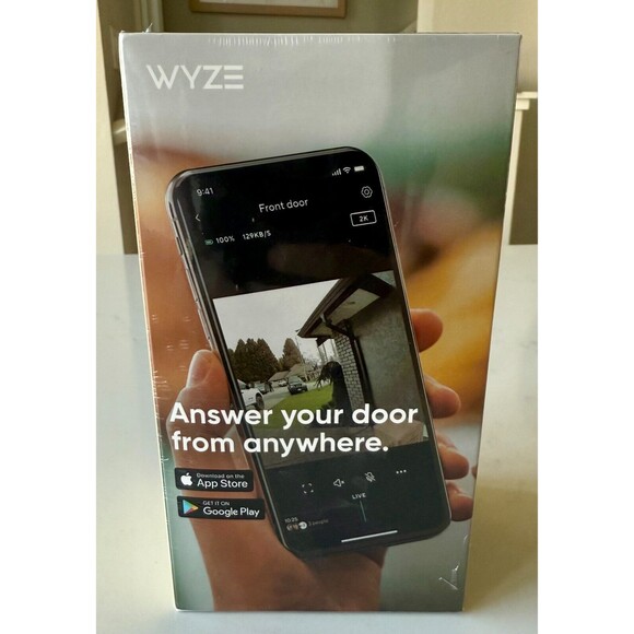 New Sealed Wyze Video Doorbell Pro + Chime Pro Wired/Wire-Free Camera 1080p HD - Picture 3 of 4